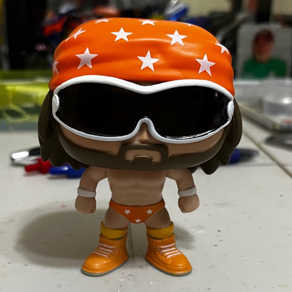 Funko pop #10 series 1 WWE Macho Man Randy Savage vaulted